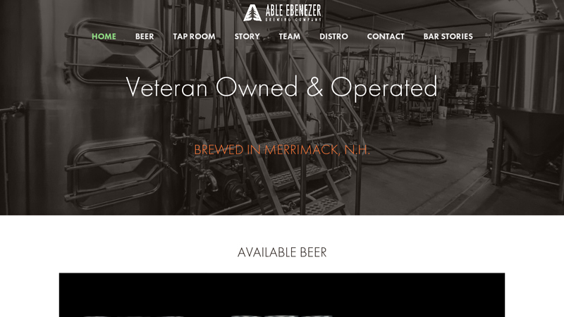 Able Ebenezer Brewing Company | Merrimack NH Brewery