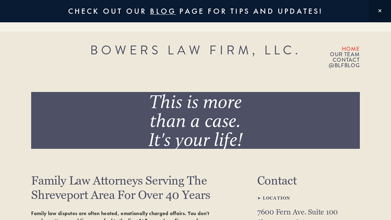 Bowers Law Firm, LLC.