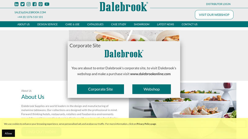 Melamine Catering Products, Premium Catering Supplies & Packaging | Dalebrook