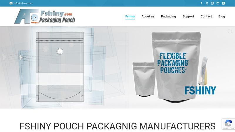 Pouch Packaging Manufacturers - Fshiny Flexible Packaging