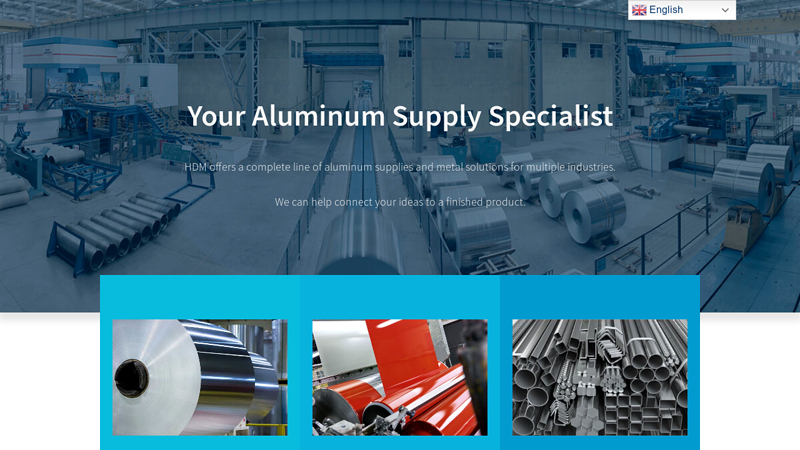 Your Aluminum Supply Specialist | HDM Group