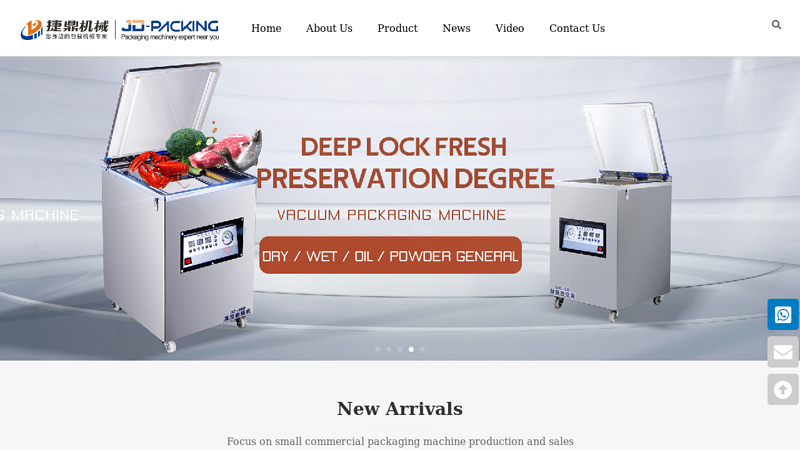 JDPacking small packaging equipment manufacturer