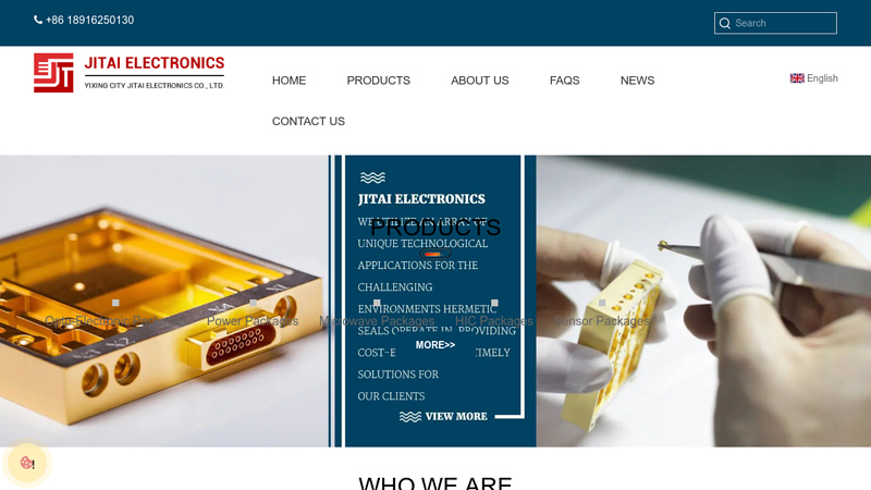 Electronic Component packages manufacturer - Jitai