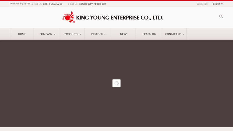 KING YOUNG - A professional manufacturer of all kinds of ribbon since 1988.