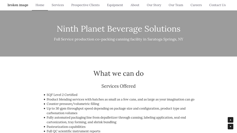 Ninth Planet Beverage Solutions