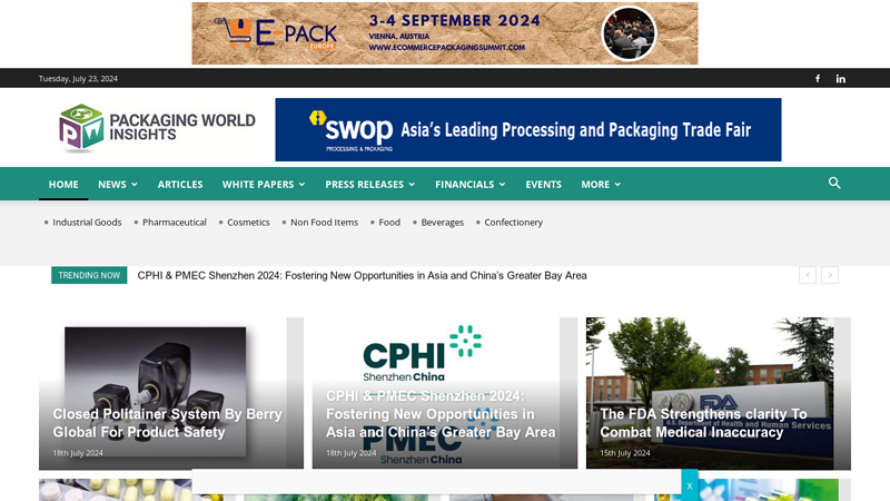 Packaging World Insights