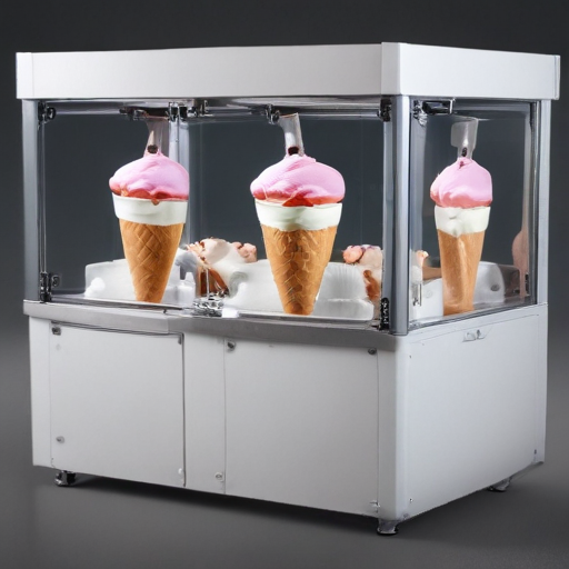 ice cream packaging machine