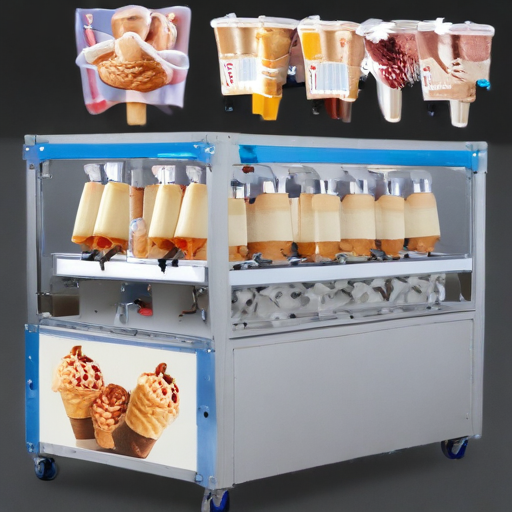 ice cream packaging machine