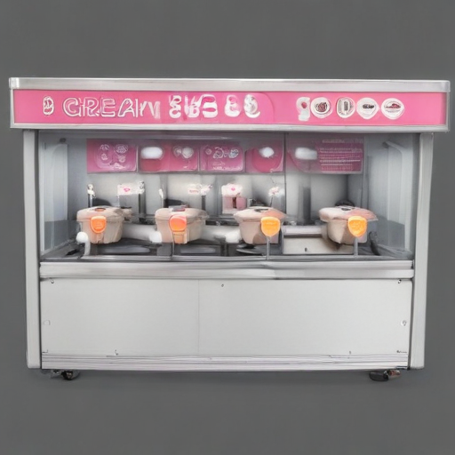 ice cream packaging machine