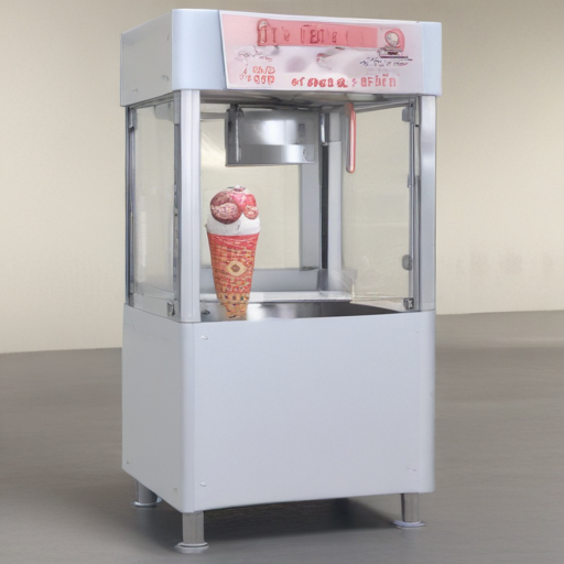 ice cream packaging machine