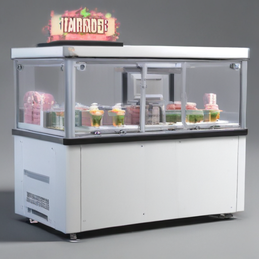 ice cream packaging machine