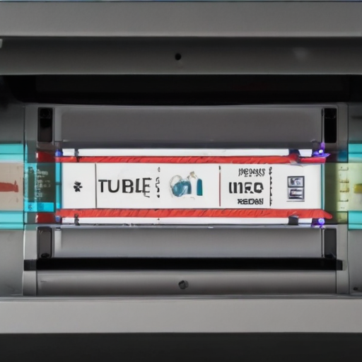 tube labeling machine