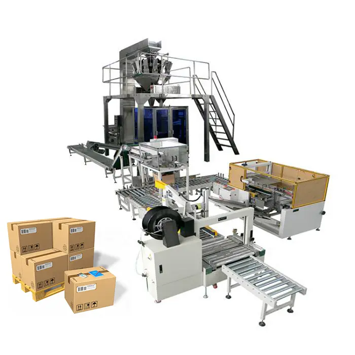 Automatic Bag-in-Box Packing Line