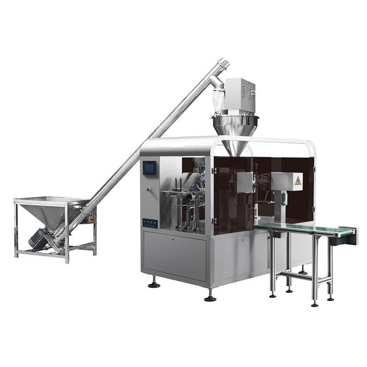 Rotary Premade Bag Packing Machine For Powder